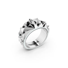 The Sculptor's Facet Ring