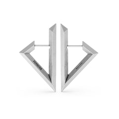 Sculptura Triangle Earrings