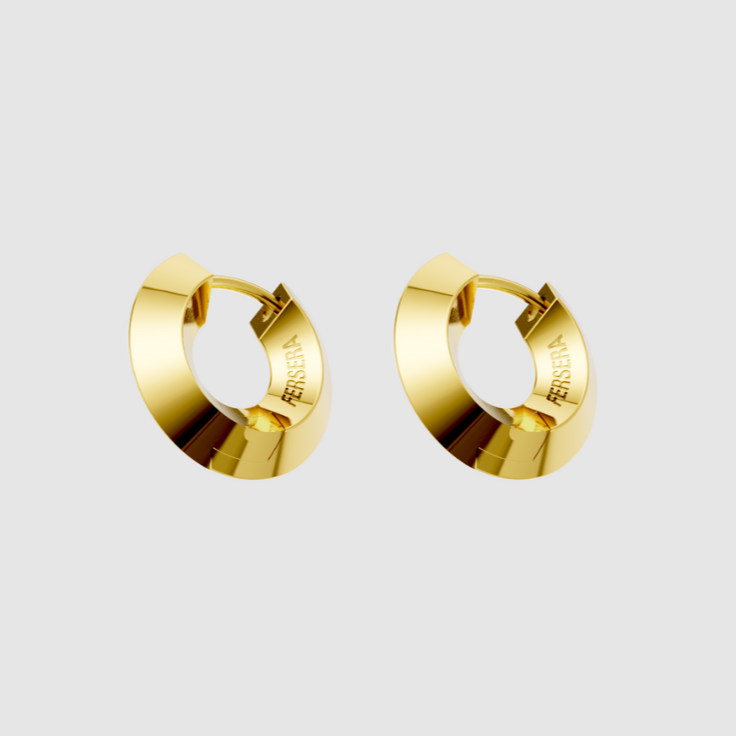 Sculptura Circle Earrings