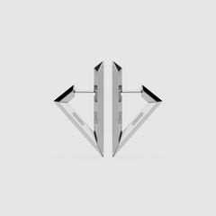 Sculptura Triangle Earrings
