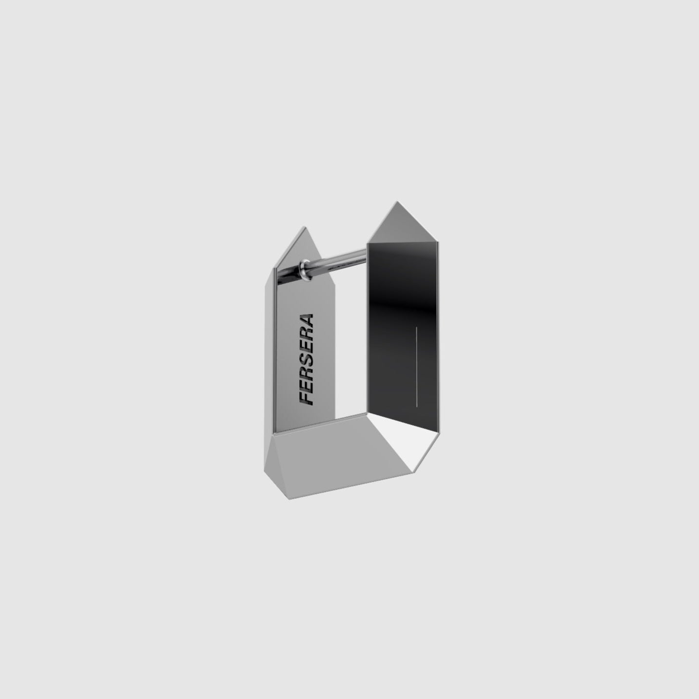 Sculptura Rectangle Earrings
