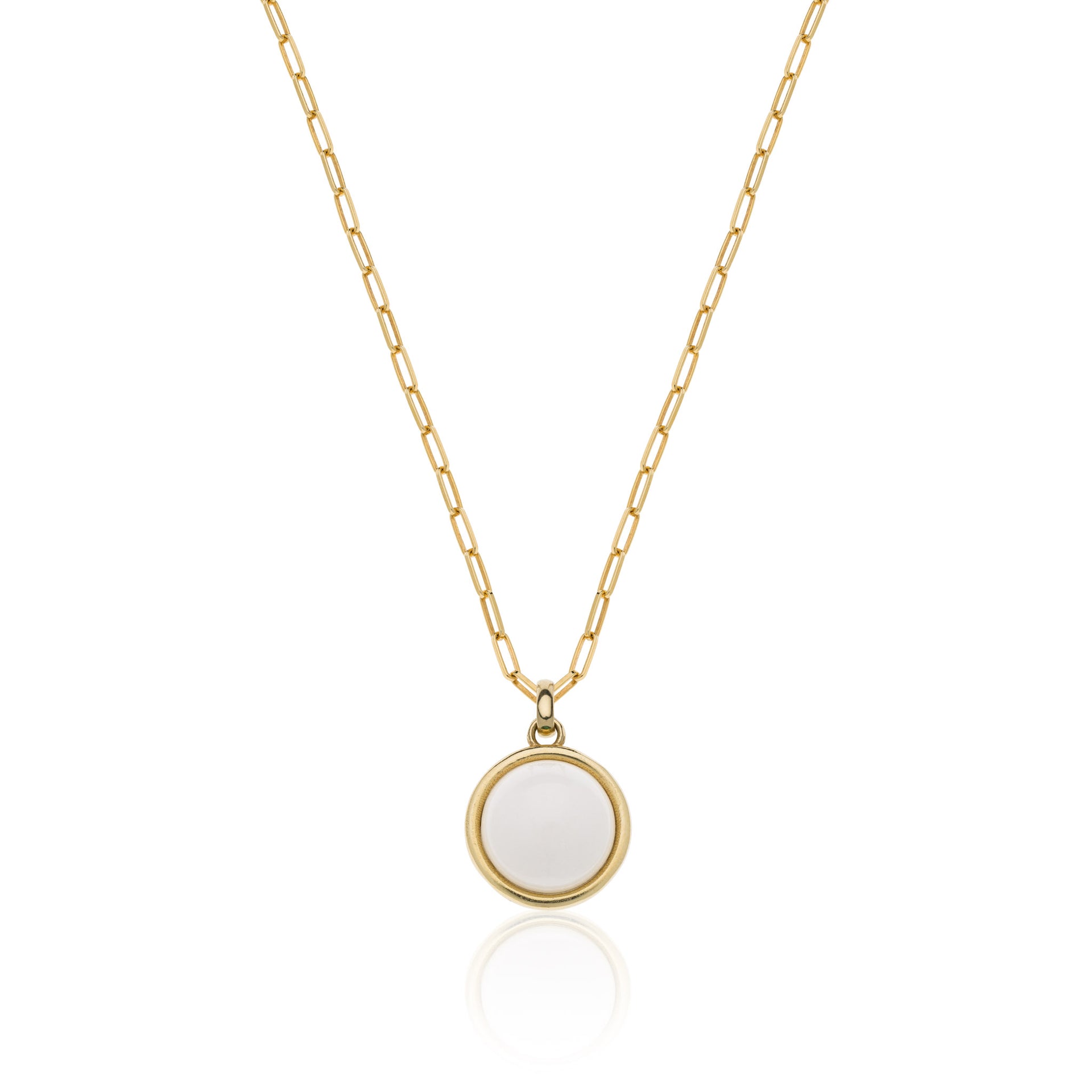 Gaia Necklace White