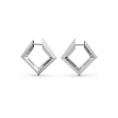 Sculptura Square Earrings
